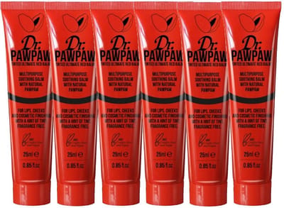 DR PAWPAW - Balm Tinted Ultimate Red - 6 Pak - Voordeelverpakking