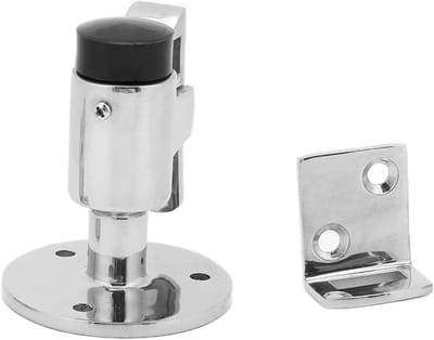 Deurstopper Houder - Deurvanger RVS - Deuren Open Houden - Corrosiebestendig 316 Staal - 8L x 7W x 7Th cm