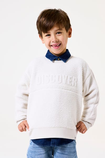 Garcia sweater gebroken wit