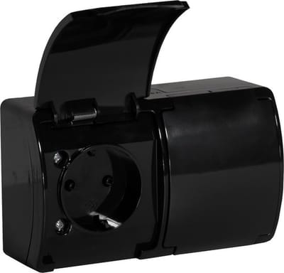 PolkaHome Buitenstopcontact - Buitenstopcontacten waterdicht - Tuinstopcontact - Contactdoos voor buiten