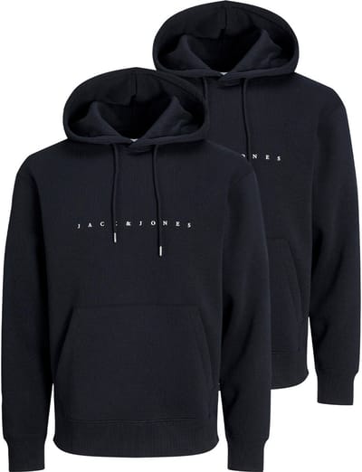 Jack & Jones Heren hoddie 2 pack Star