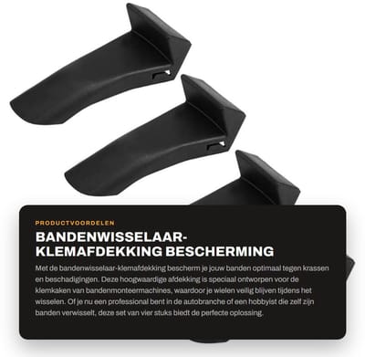 Dailygoods- Bandenwisselaar Hoogwaardige Bescherming - Bandenmonteermachine - Klemkaken - Afdekkingen - Duurzaam - Slijtvast Composietkunststof - Wielbescherming