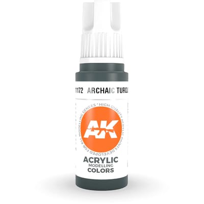 Archaic Turquoise Acrylic Modelling Color - 17ml - AK-11172