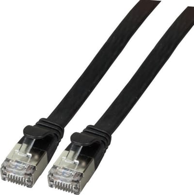 EFB NORDIC EFB-Elektronik patch cable - 3 m - black - Zwart - 3m