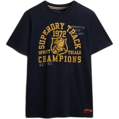 Superdry - Vintage Prep Relaxed T-shirt - Heren - T-shirts