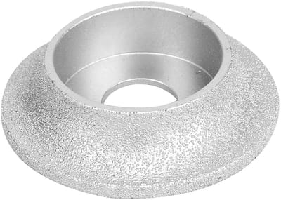 Diamant gesoldeerde slijpschijf voor keramische, marmeren en stenen materialen - 150 mm diameter - Duurzaam en efficiënt - Rood