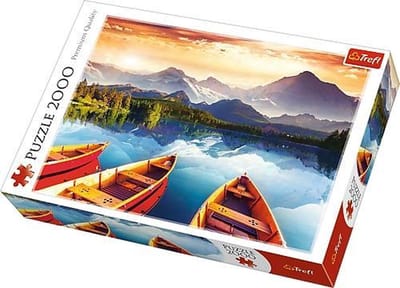 Trefl puzzel Crystal Lake - 2000 stukjes legpuzzel voor volwassenen.