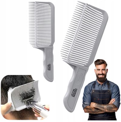 Poniks Mannelijke Kammen voor Haar Knippen - Voor Cijfers en Verfijning - Professioneel, Duurzaam, Ergonomisch