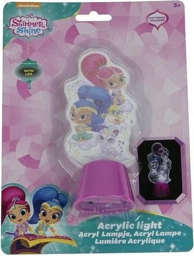 Spin Master Acryllampje Shimmer En Shine 13 Cm Roze