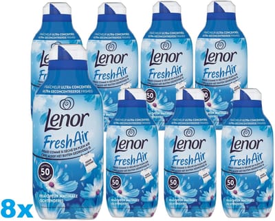 Lenor Fresh Air Ochtendfris Wasverzachter – 8 x 50 Wasbeurten – Ultra Geconcentreerd