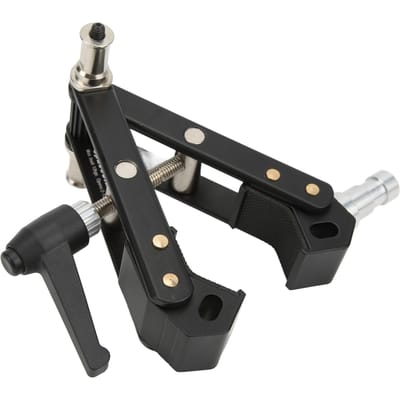 Fotografie Super Klem Videolicht Heavy Duty Adapter Houder Buisklem voor Studio Vlog Live black