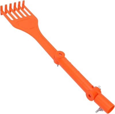 Dakgoot Reiniger - Bladverwijderaar Goot - Dakgoot Schoonmaken - Verstelbaar Handvat - 36 cm - Grijs