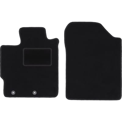 Voormatten zwart voor: Toyota Yaris III benzine (2011-2019)