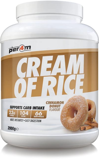 Per4m - Cream of Rice - Cinnamon donut- Weight Gainer - Mass Gainer - COR - Shake - Fitness - Krachttraining - Gym