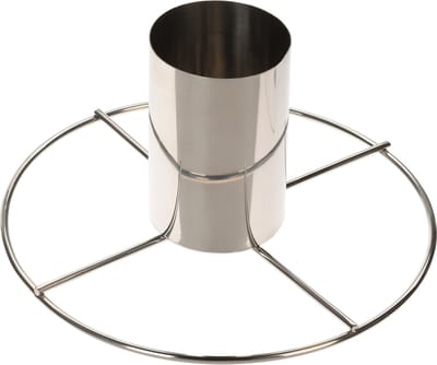 Kiprooster voor de barbecue RVS 20 cm - Kip grillen - Kippengrill