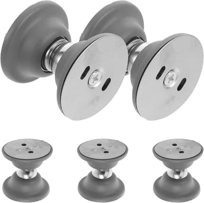 Magneet Deurstop - Deurhouder Camper - Veilig Deuren Sluiten - Sterk Magnetisme - 5 Stuks - Grijs