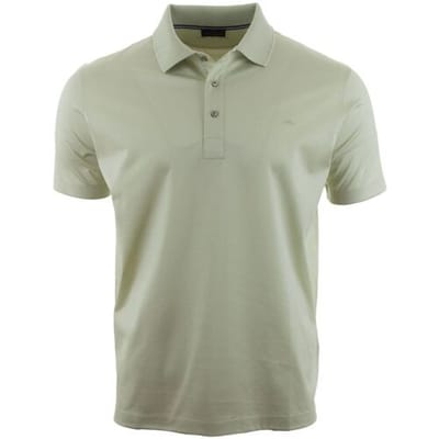 Paul & Shark Polo Silver Collection Double Mercerised Cotton Jersey Meadow Mist / male