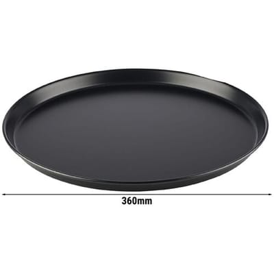 GGM Gastro (10 Stück) Pizzablech - Blaublech - Ø 360mm - Höhe: 25mm