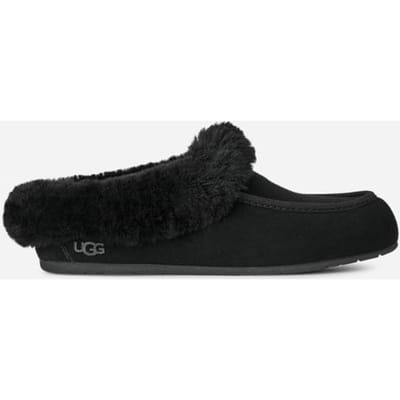 UGG® Ansley Mule Slipper in Black, Maat 36, Suede