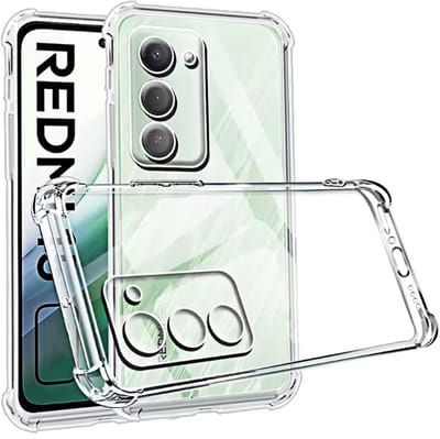 Hoesje Geschikt voor Xiaomi Redmi 15 5G - Transparant - Casemania Anti-shock Back Cover - Extra Stevig Val en Stootbescherming