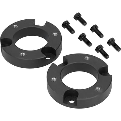 Kit de Mise à Niveau de 2 pouces à l'Avant Entretoises en Acier au Carbone Adapté pour Tundra 2WD 4WD 1999 2006 black