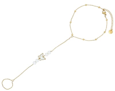 AKZENT Akzent dames enkelsieraden Daisy, duurzaam
