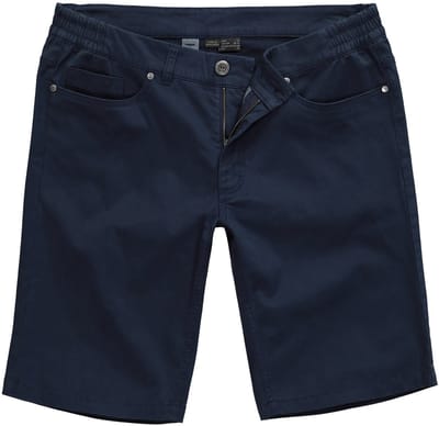 Boston Park - Heren - Bermuda Buik-Fit 5-pocket band elastisch aan de zijkant - Klassiek zwart - Maat 70