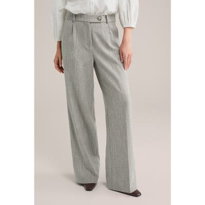 WE Fashion Trouser Grey Taglia: W42 | Pantaloni da completo Outlet | Donna | Grigio