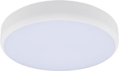 GOLIAT - Led Plafondlamp - Keuken/Badkamer/Buiten - Aanpasbare kleur CCT - Aanpasbare watt 15/20/25w - Aanpasbare bewegingssensor (met of zonder)- 3050 Lumen - Wit - 330mm - IP54