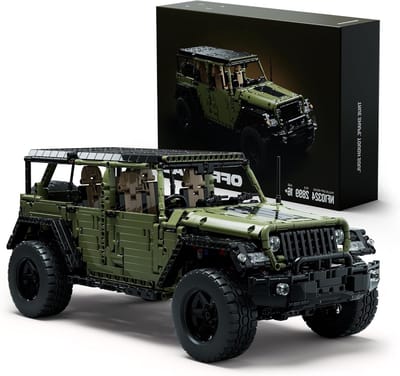 4x4 Off-Road Voertuig Bouwset voor Volwassenen, Bouw- en Showmodel, Cadeau voor Auto- en Modelbouwliefhebbers (2899 Onderdelen, NF10324)