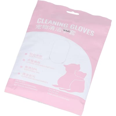 Gant de Nettoyage pour Animaux Essuie-tout Soulagement des Démangeaisons Désodorisant Pet SPA Gants de Nettoyage pour Chien et Chat