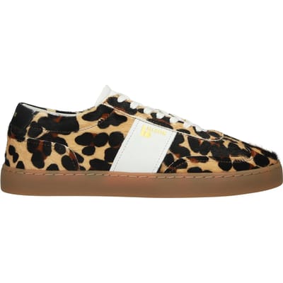 Blackstone SLATE HARPER II - FL710 Leopard - Sneaker (low) - Vrouw - Light brown - Maat: 36