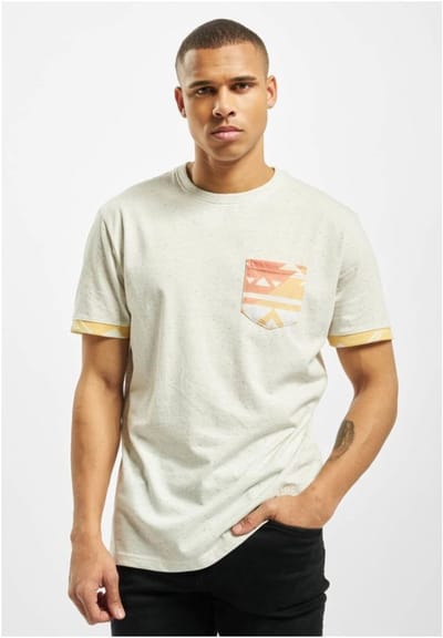 Just Rhyse - Granada Heren Tshirt - S - Gebroken wit