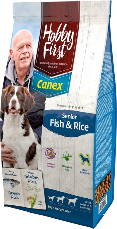 Hobbyfirst Canex Senior Brocks Kip - Hondenvoer - 3 kg