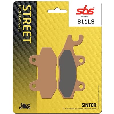 Sbs 611ls Gesinterde Remblokken Zilver