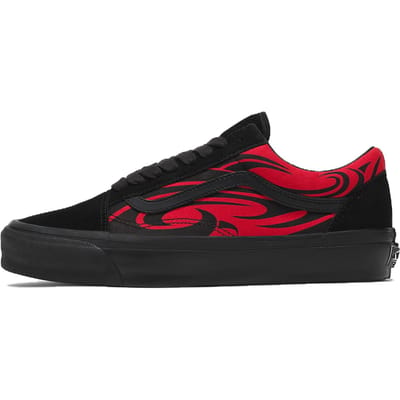 Vans Old Skool 36 LX Warped Tour Noir Rouge 39 black