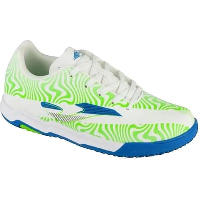 Joma Evolution Jr 2502 IN EVJS2502IN, voor een jongen, Wit, Indoorschoenen, maat: 37