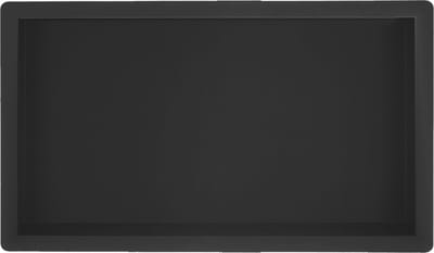 Sub Sunk inbouwnis 30 x 60 x 7 cm, mat zwart