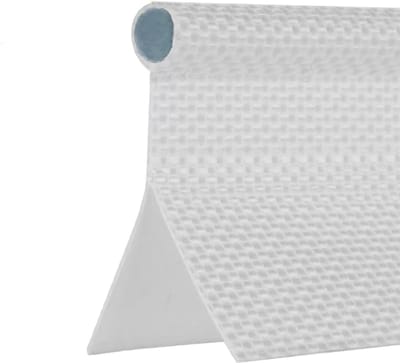 3m Canopy Rail Piping 8mm Wit Dubbele Ventiel Ka-dor Railinvoeg met Stevige PVC Kern voor Caravan, Kamperen en Tenten