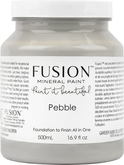 Fusion mineral paint - acryl verf - meubelverf - grijs - pebble - 500 ml