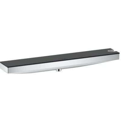 Hansgrohe Rainfinity - Muuraansluiting Porter 500 met douchehouder en planchet R, chroom 26858000
