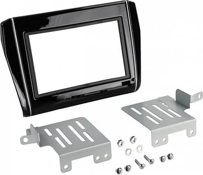 2-DIN Paneel geschikt voor Suzuki Swift (AZ) 07/2017 - 2024 Kleur: Piano Zwart