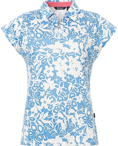 Abacus Golf Victoria Dames T-shirt Met Korte Mouwen Blauw XS Vrouw