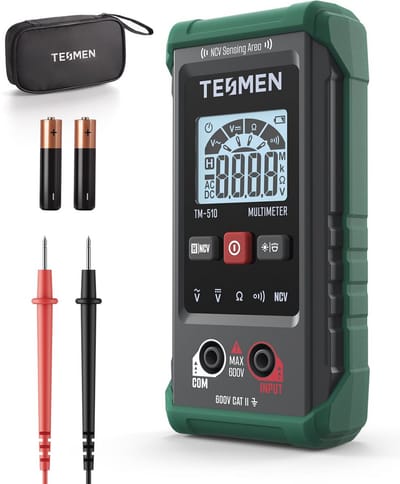 Digitale Multimeter met Automatisch Meetbereik en Contactloze Spanningsdetectie