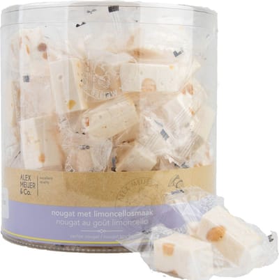 Alex Meijer Limoncello nougat - Silo 700 gram