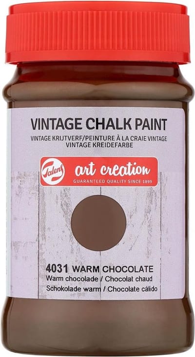 Talens Art creation vintage krijtverf 100mL 4031 Warm chocolade