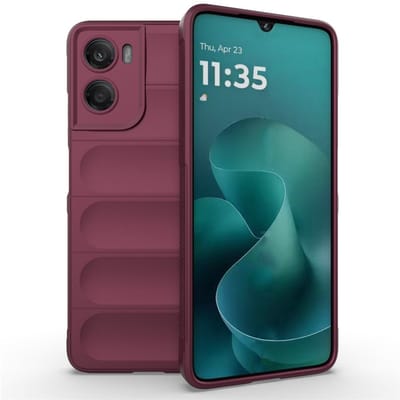 Coverup Hoesje - Geschikt voor Motorola Moto G06 / G06 Power Hoesje - Coverup Hands-On Rugged Back Cover - Bordeaux