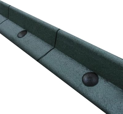Gazonrand Tuinrand - Bloembed Rand - Tuinaanleg Decoratie - Flexibel Tot 70 Graden - 10 Stuks 1.2m - Groen