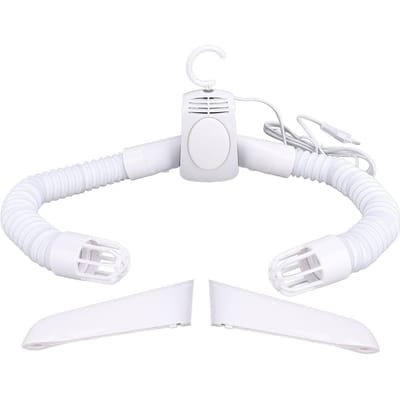 Elektrische Kledingdrooghanger Multifunctioneel Draagbaar Shirt Schoenen Droogrek voor Thuis Slaapzaal white
