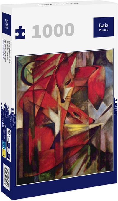 Legpuzzel - Kunstpuzzel - Ontspannend Tijdverdrijf - Artistiek Motief - 1000 Stukjes - Multicolor